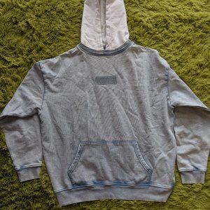 KITH TWO TONE DENIM HOODIE SIZE XL